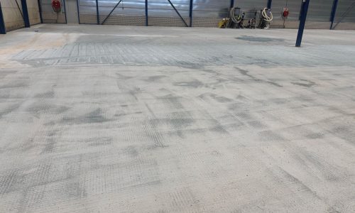 Frezen Betonvloer