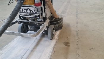 Poncage De Sol Industriel En Beton