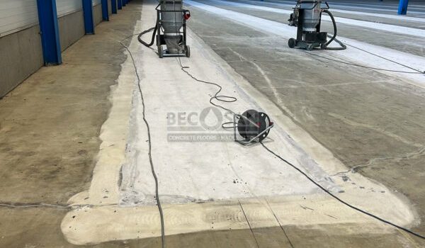 rehabilitation of floors for industrial warehouses